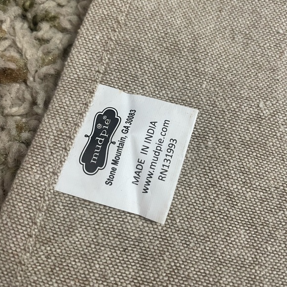 Christmas Holiday decor Bundle Mugs Mudpie Towel Salt Pepper, Santa Trinket Box - Picture 4 of 14